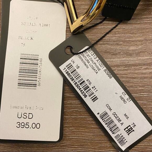 DOLCE & GABBANA Logo Belt 75 - Picture 9 of 9